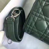 디올 레이디백 가죽 미니 숄더백 17X15X5