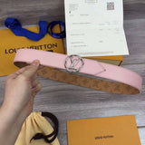 루이비통 여성 양면 벨트 3.5cm