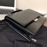 입생로랑 가죽 라지 바빌론 탑 핸들백 27X21X7