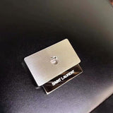 입생로랑 가죽 라지 바빌론 탑 핸들백 27X21X7