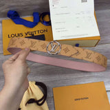 루이비통 여성 양면 벨트 3.5cm
