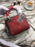 디올 스터즈장식 미니 레이디백 17X15X7