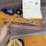 루이비통 여성 양면 벨트 3.5cm
