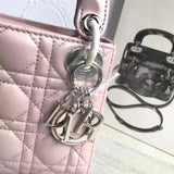 디올 레이디백 가죽 미니 숄더백 17X15X5