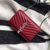 입생로랑 마틀라세 스몰 케이트 테슬 사첼백 20X13X5.5