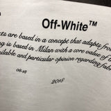 OFF-WHITE